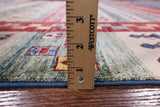 Tribal Persian Gabbeh Hand Knotted Wool Area Rug - 6' 6" X 9' 5" - Golden Nile