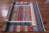 Tribal Persian Gabbeh Hand Knotted Wool Rug - 5' 9" X 7' 3" - Golden Nile