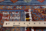 Tribal Gabbeh Hand Knotted Wool Area Rug - 5' 9" X 7' 11" - Golden Nile