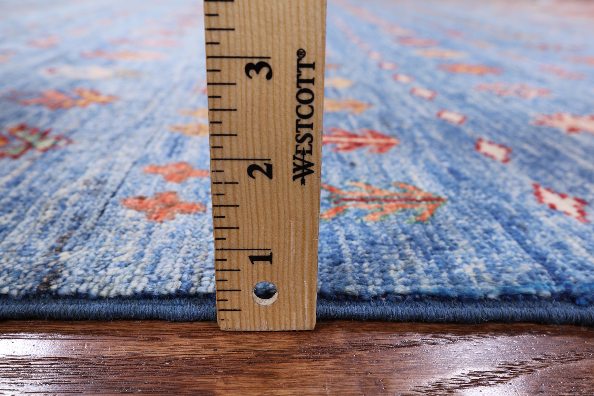 Tribal Gabbeh Hand Knotted Wool Area Rug - 5' 9" X 7' 11" - Golden Nile
