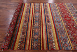 Khorjin Persian Gabbeh Handmade Wool Area Rug - 5' 7" X 7' 10" - Golden Nile