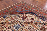 Ivory Persian Ziegler Hand Knotted Wool Area Rug - 12' 1" X 14' 11" - Golden Nile