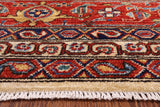 Ivory Persian Ziegler Hand Knotted Wool Area Rug - 12' 1" X 14' 11" - Golden Nile