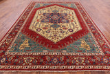 Fine Serapi Hand Knotted Wool Area Rug - 8' 11" X 12' 2" - Golden Nile