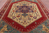Fine Serapi Hand Knotted Wool Area Rug - 8' 11" X 12' 2" - Golden Nile