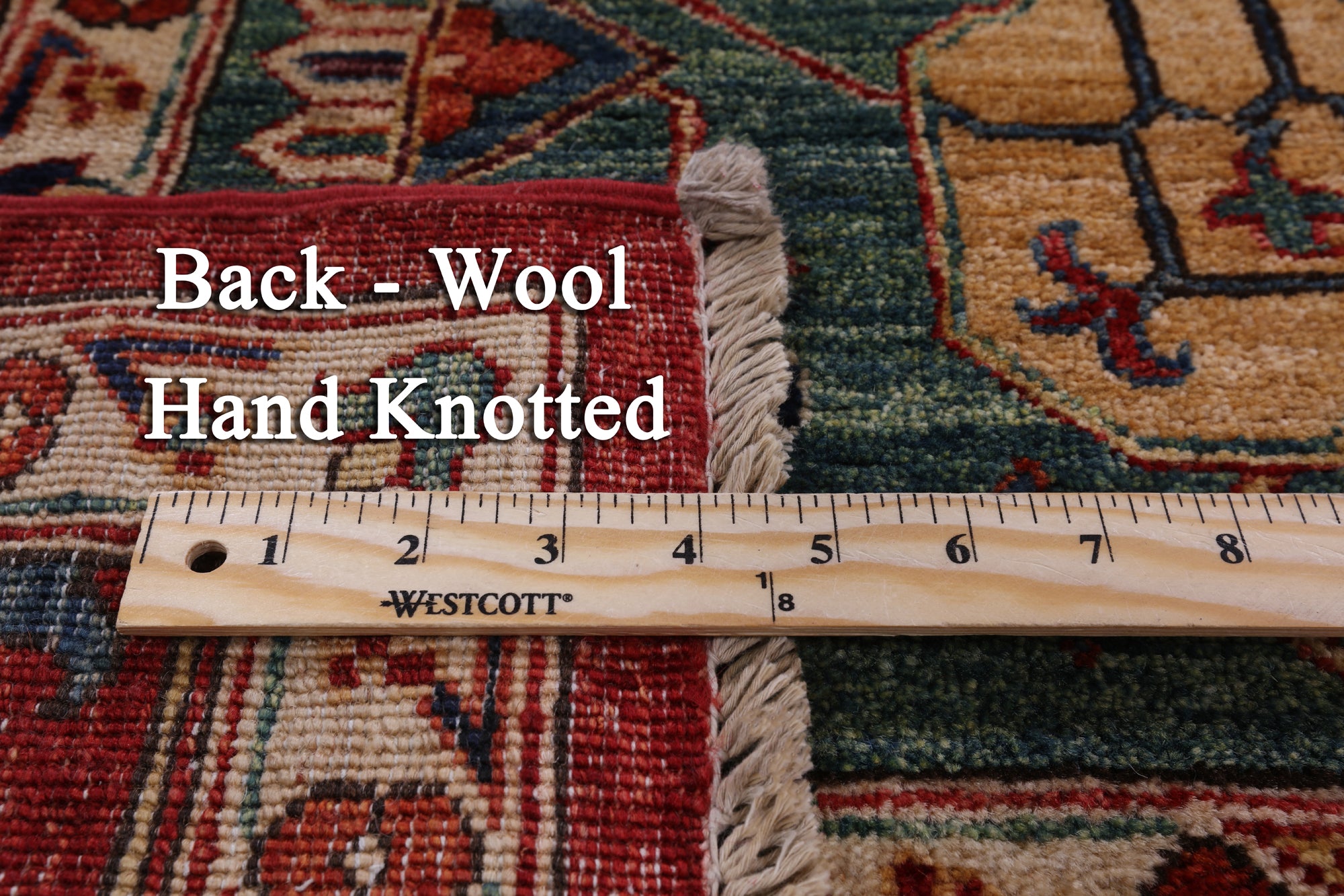 Fine Serapi Hand Knotted Wool Area Rug - 8' 11" X 12' 2" - Golden Nile
