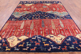 Lori Buft Super Gabbeh Handmade Wool Area Rug - 8' 1" X 9' 10" - Golden Nile