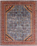 Persian Ziegler Handmade Wool Area Rug - 11' 9" X 14' 5" - Golden Nile