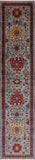 Fine Serapi Handmade Wool Runner Rug - 2' 8" X 12' 11" - Golden Nile