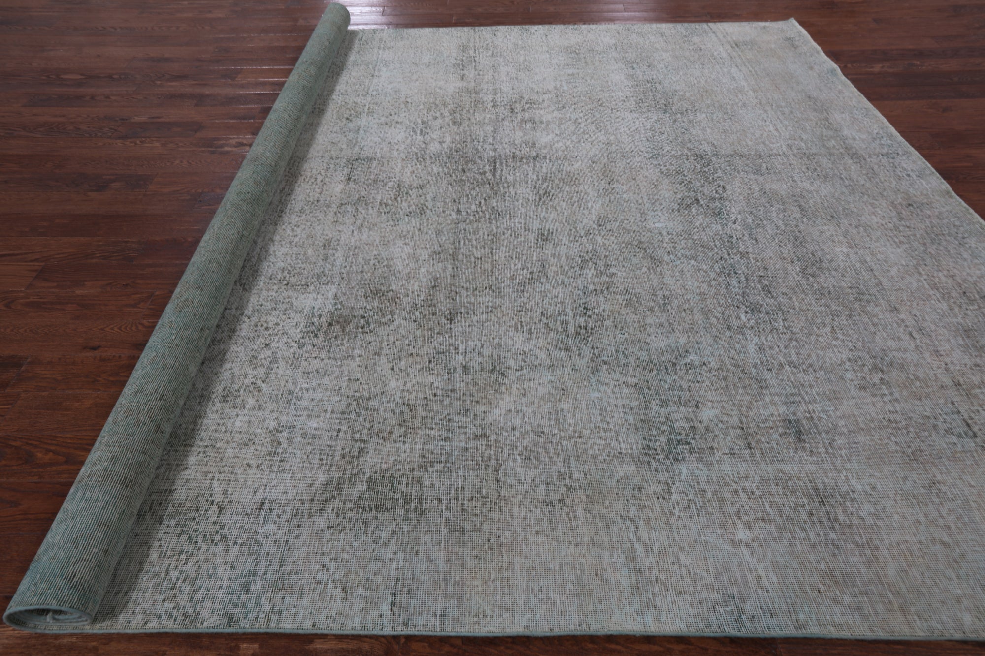 Persian Overdyed Hand Knotted Wool Area Rug - 9' 9" X 12' 1" - Golden Nile