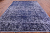 Persian Overdyed Hand Knotted Wool Area Rug - 9' 10" X 12' 8" - Golden Nile