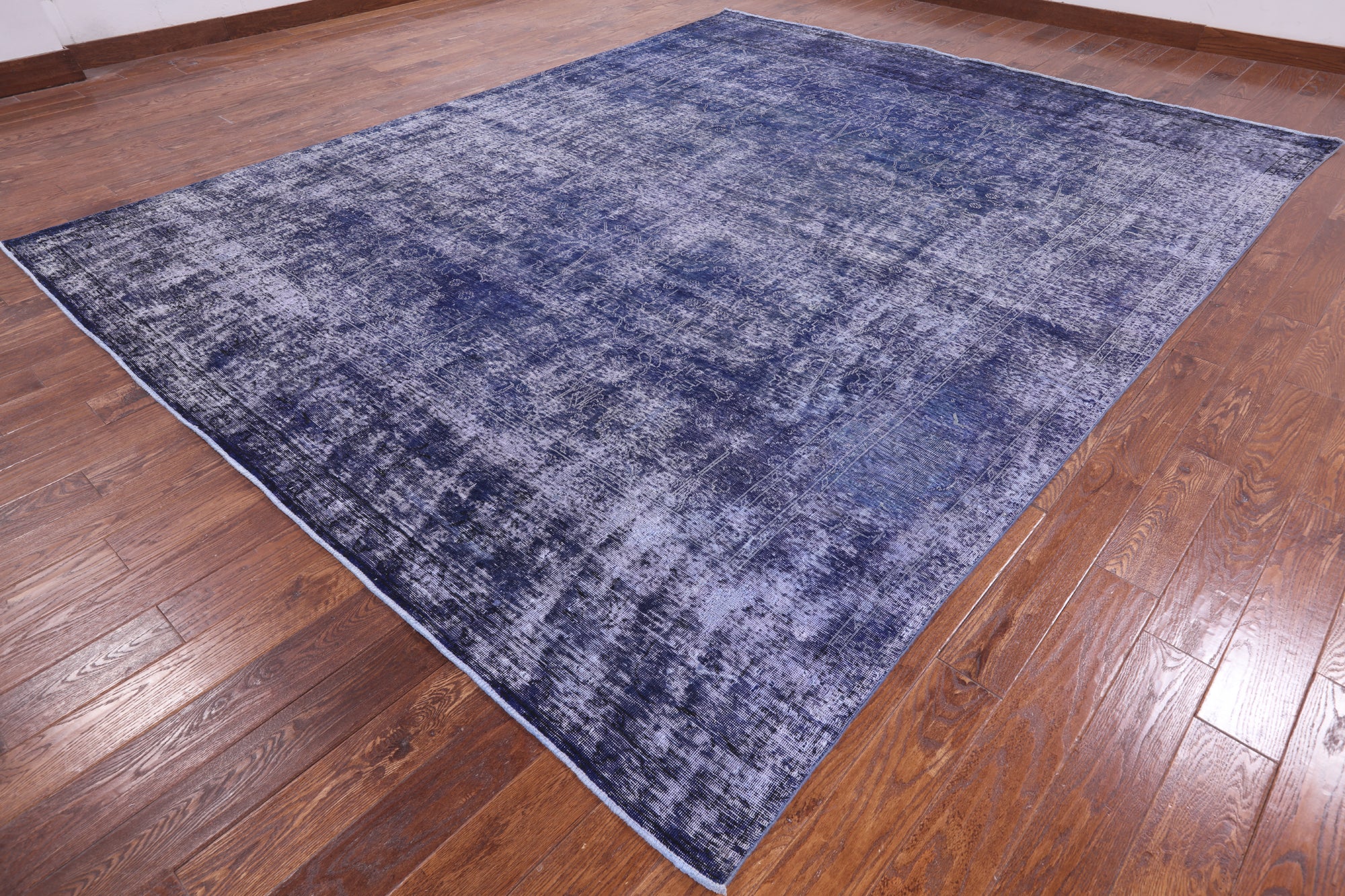 Persian Overdyed Hand Knotted Wool Area Rug - 9' 10" X 12' 8" - Golden Nile