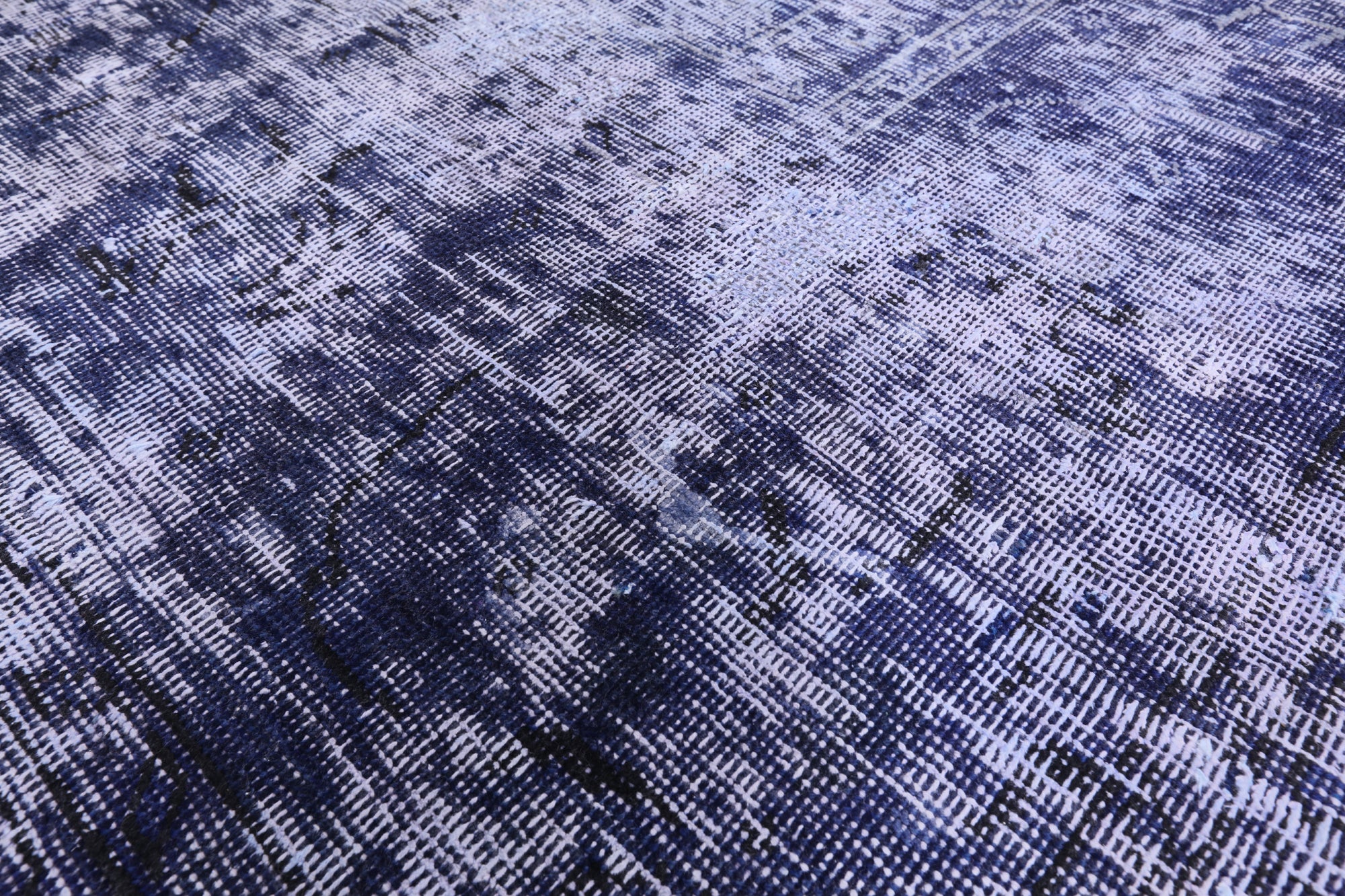 Persian Overdyed Hand Knotted Wool Area Rug - 9' 10" X 12' 8" - Golden Nile