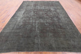 Persian Overdyed Hand Knotted Wool Area Rug - 9' 7" X 12' 7" - Golden Nile