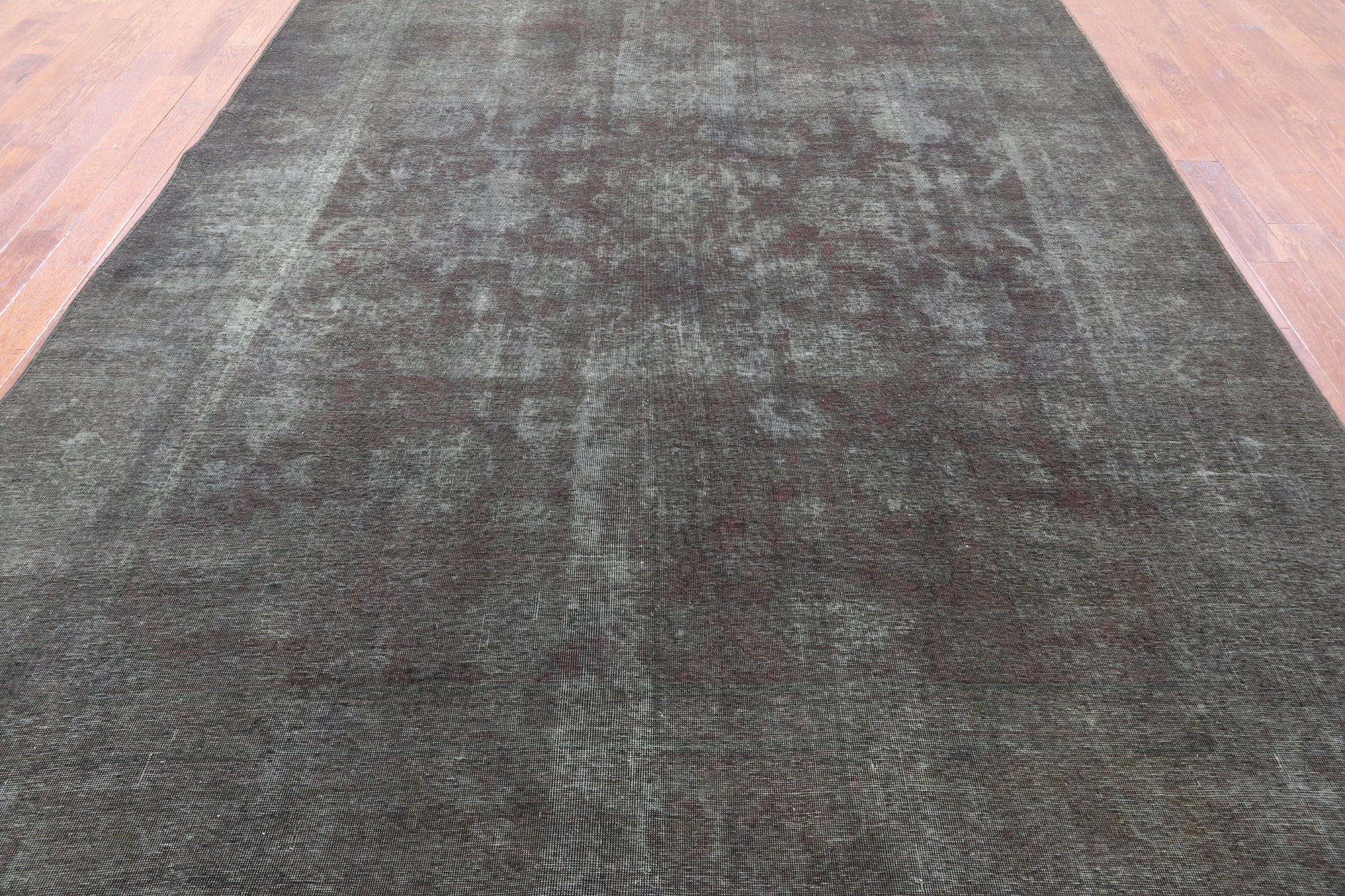Persian Overdyed Hand Knotted Wool Area Rug - 9' 7" X 12' 7" - Golden Nile