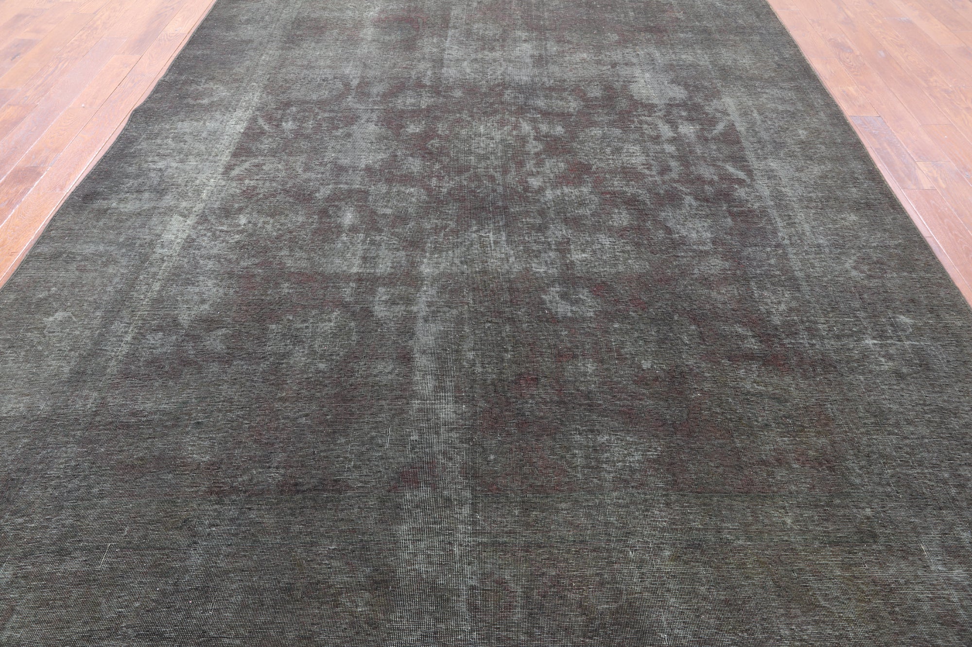 Persian Overdyed Hand Knotted Wool Area Rug - 9' 7" X 12' 7" - Golden Nile