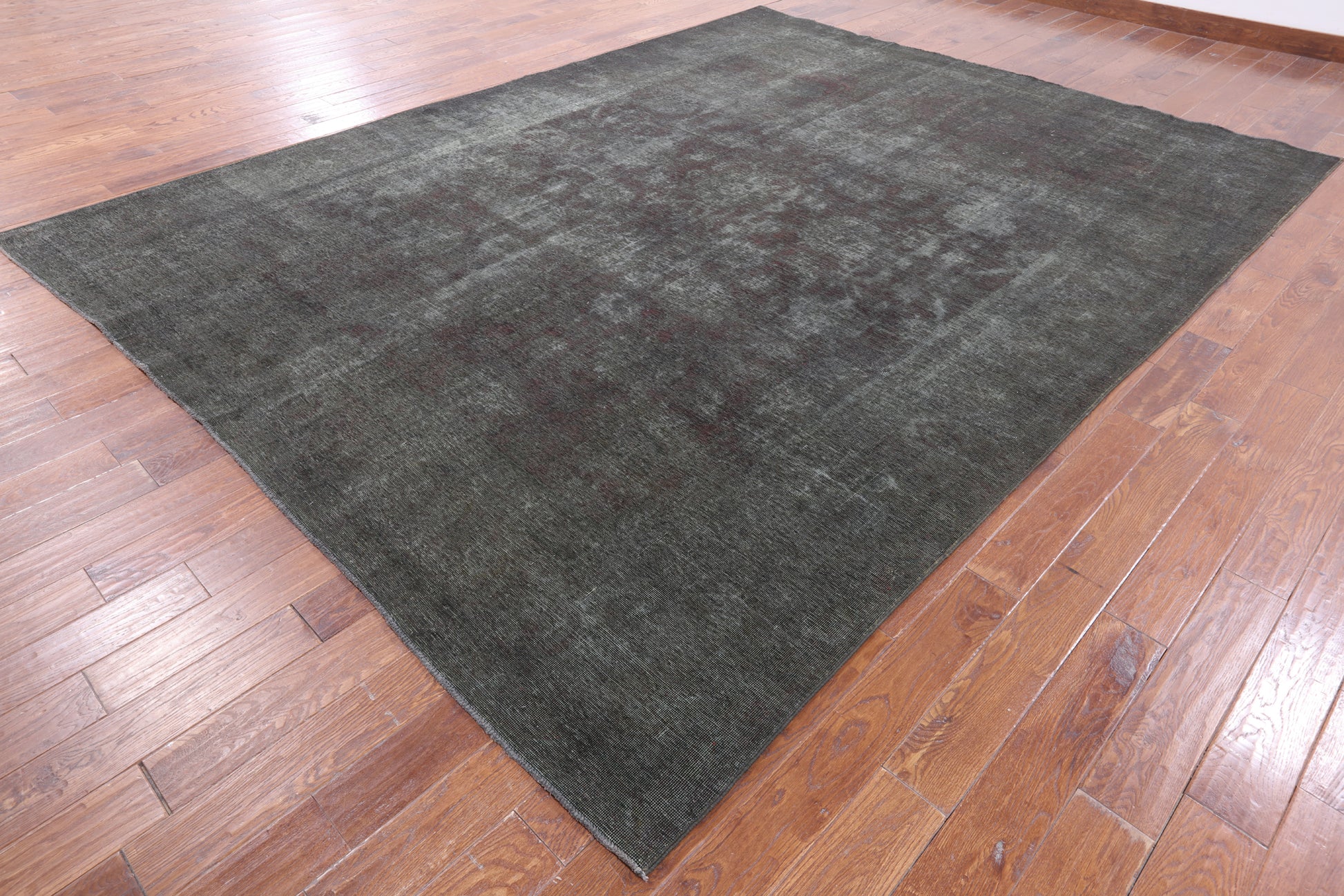 Persian Overdyed Hand Knotted Wool Area Rug - 9' 7" X 12' 7" - Golden Nile