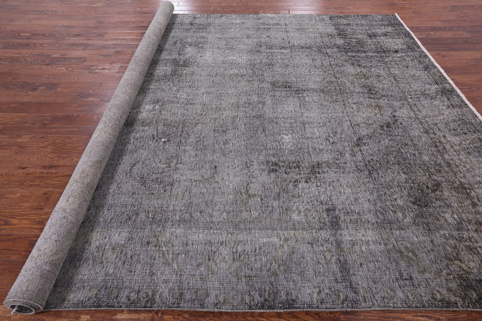 Persian Overdyed Hand Knotted Wool Area Rug - 9' 8" X 12' 5" - Golden Nile