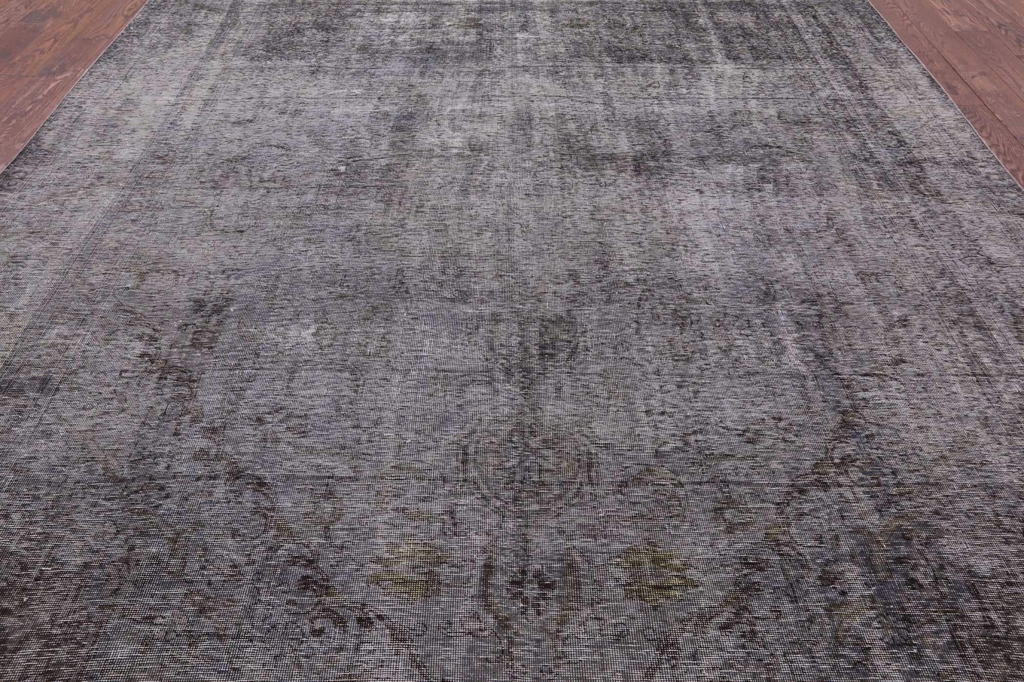 Persian Overdyed Hand Knotted Wool Area Rug - 9' 8" X 12' 5" - Golden Nile