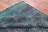 Persian Overdyed Hand Knotted Wool Area Rug - 9' 6" X 12' 7" - Golden Nile