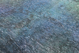 Persian Overdyed Hand Knotted Wool Area Rug - 9' 6" X 12' 7" - Golden Nile
