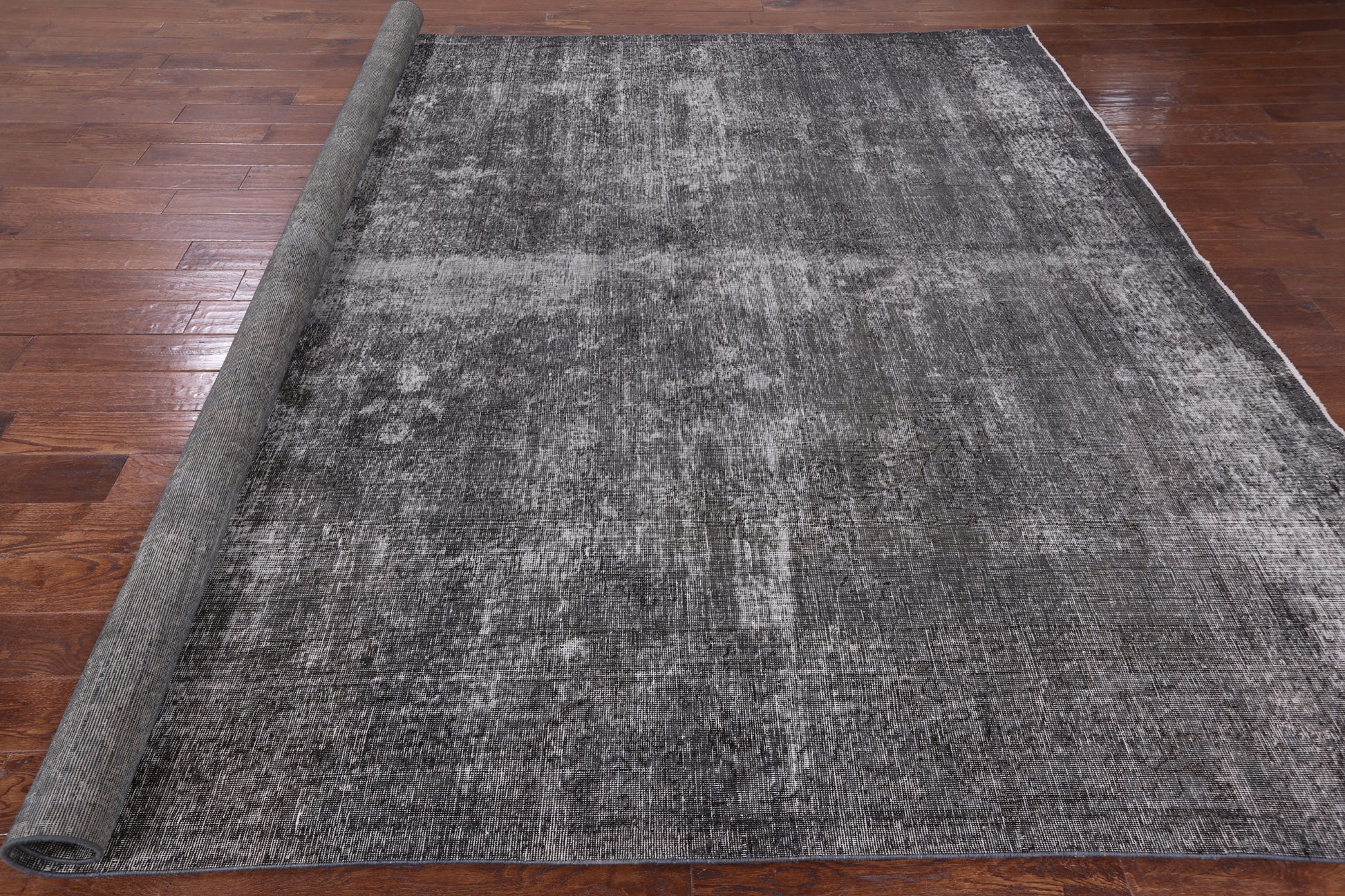 Persian Overdyed Hand Knotted Wool Area Rug - 9' 8" X 12' 7" - Golden Nile