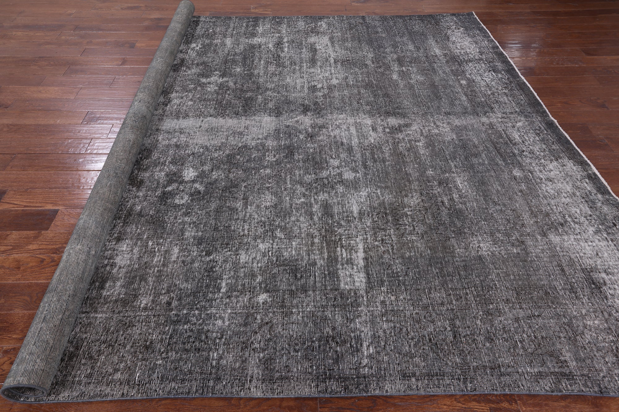 Persian Overdyed Hand Knotted Wool Area Rug - 9' 8" X 12' 7" - Golden Nile