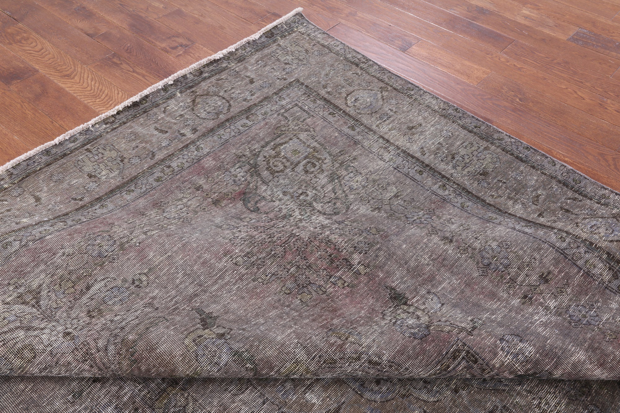 Persian Overdyed Hand Knotted Wool Area Rug - 9' 7" X 12' 1" - Golden Nile