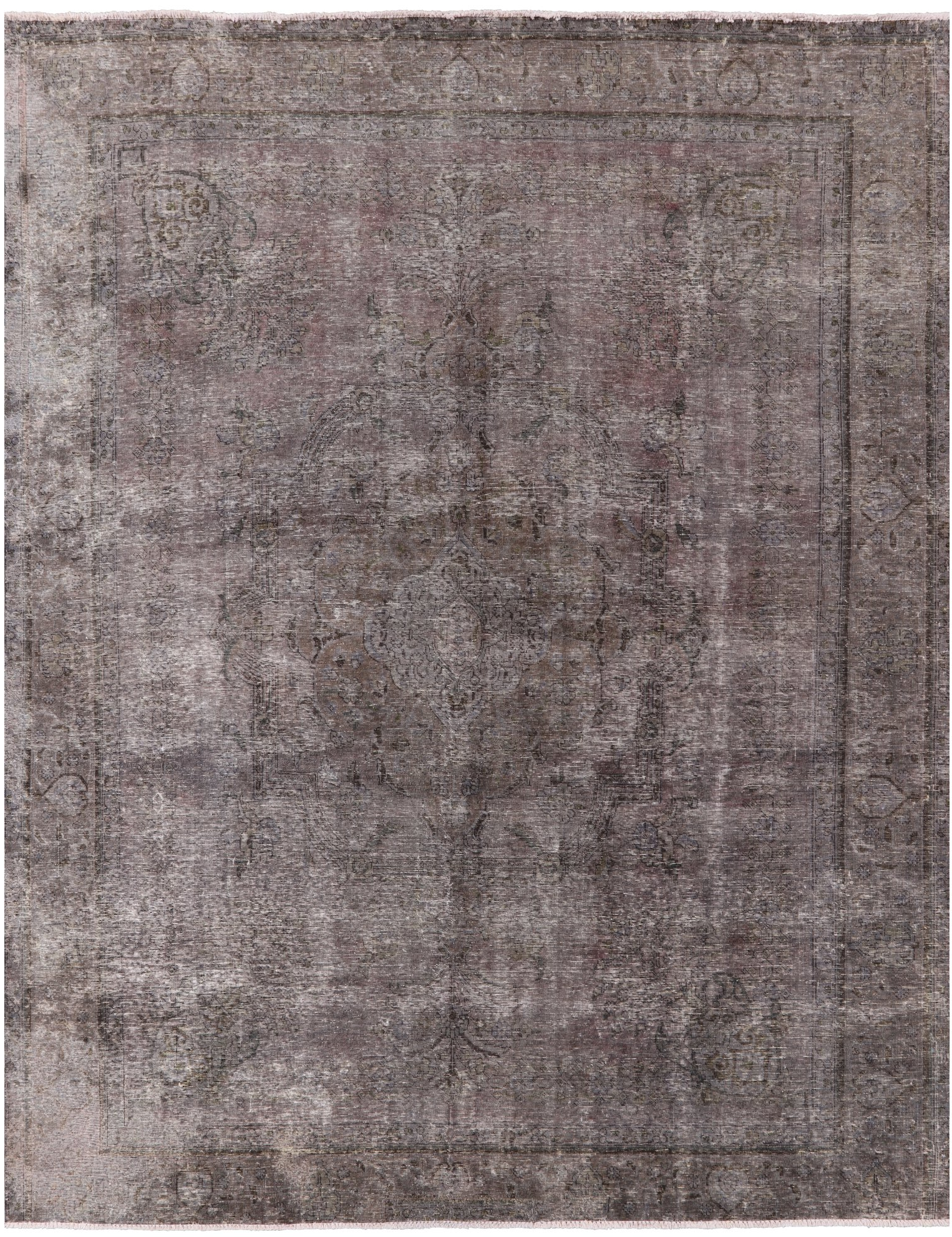 Persian Overdyed Hand Knotted Wool Area Rug - 9' 7" X 12' 1" - Golden Nile