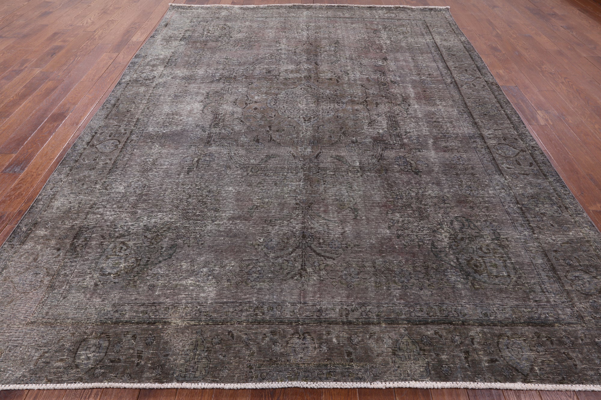 Persian Overdyed Hand Knotted Wool Area Rug - 9' 7" X 12' 1" - Golden Nile