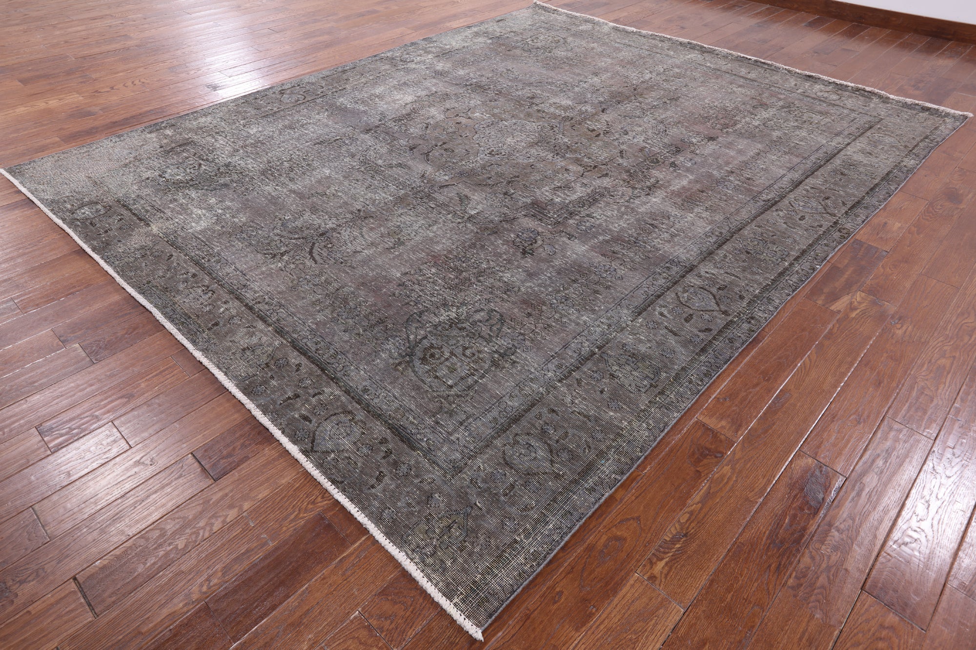 Persian Overdyed Hand Knotted Wool Area Rug - 9' 7" X 12' 1" - Golden Nile
