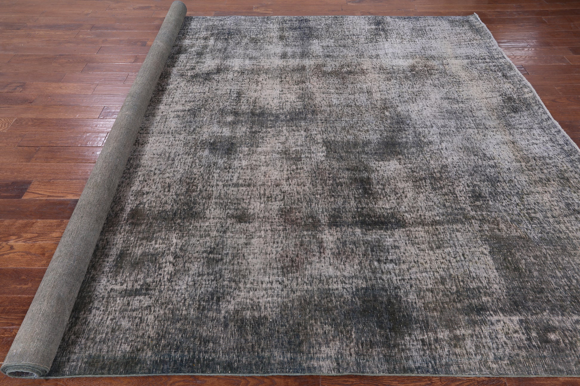 Persian Overdyed Hand Knotted Wool Area Rug - 9' 6" X 12' 5" - Golden Nile