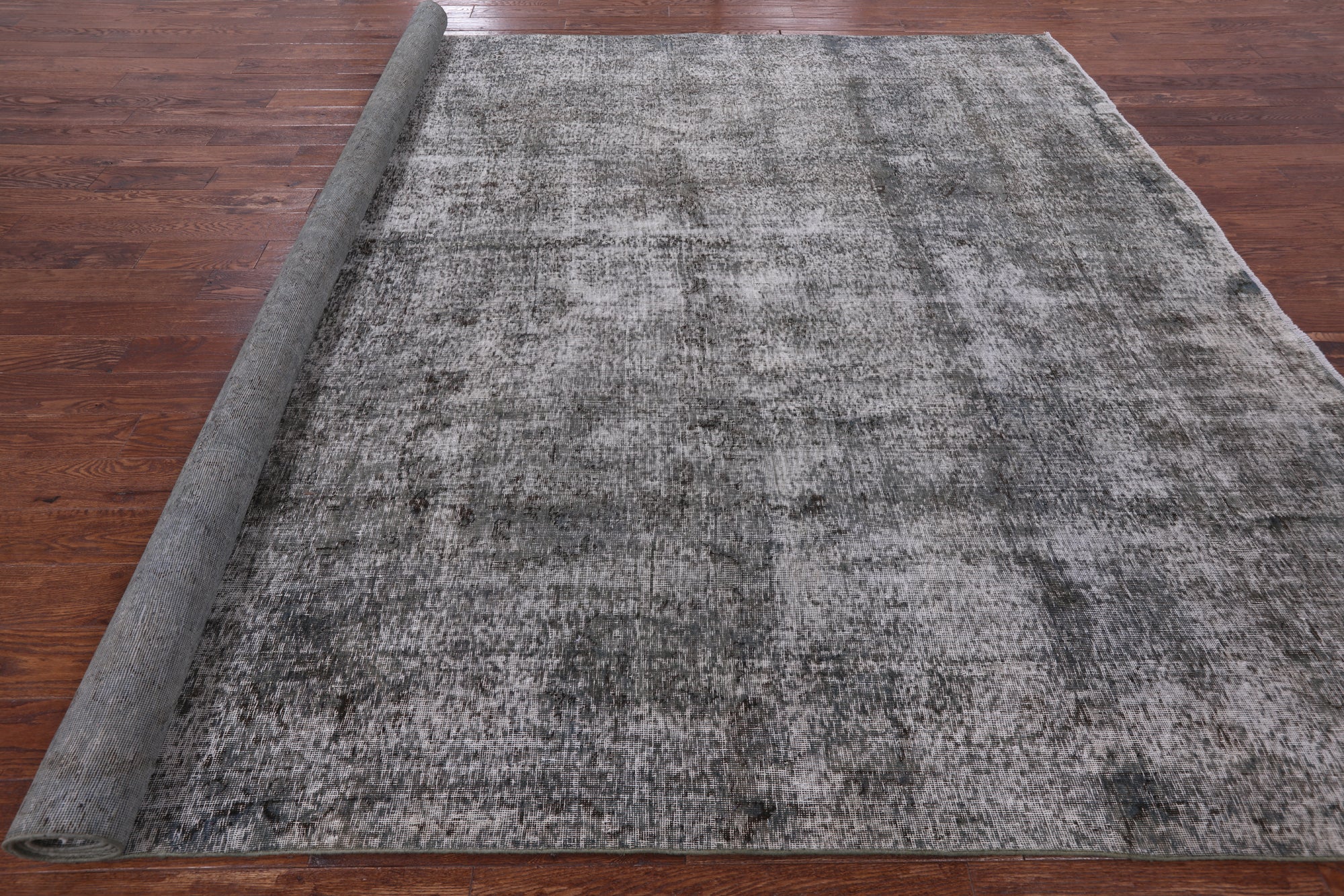 Persian Overdyed Hand Knotted Wool Area Rug - 9' 6" X 12' 7" - Golden Nile