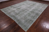 Persian Overdyed Hand Knotted Wool Area Rug - 9' 3" X 12' 2" - Golden Nile