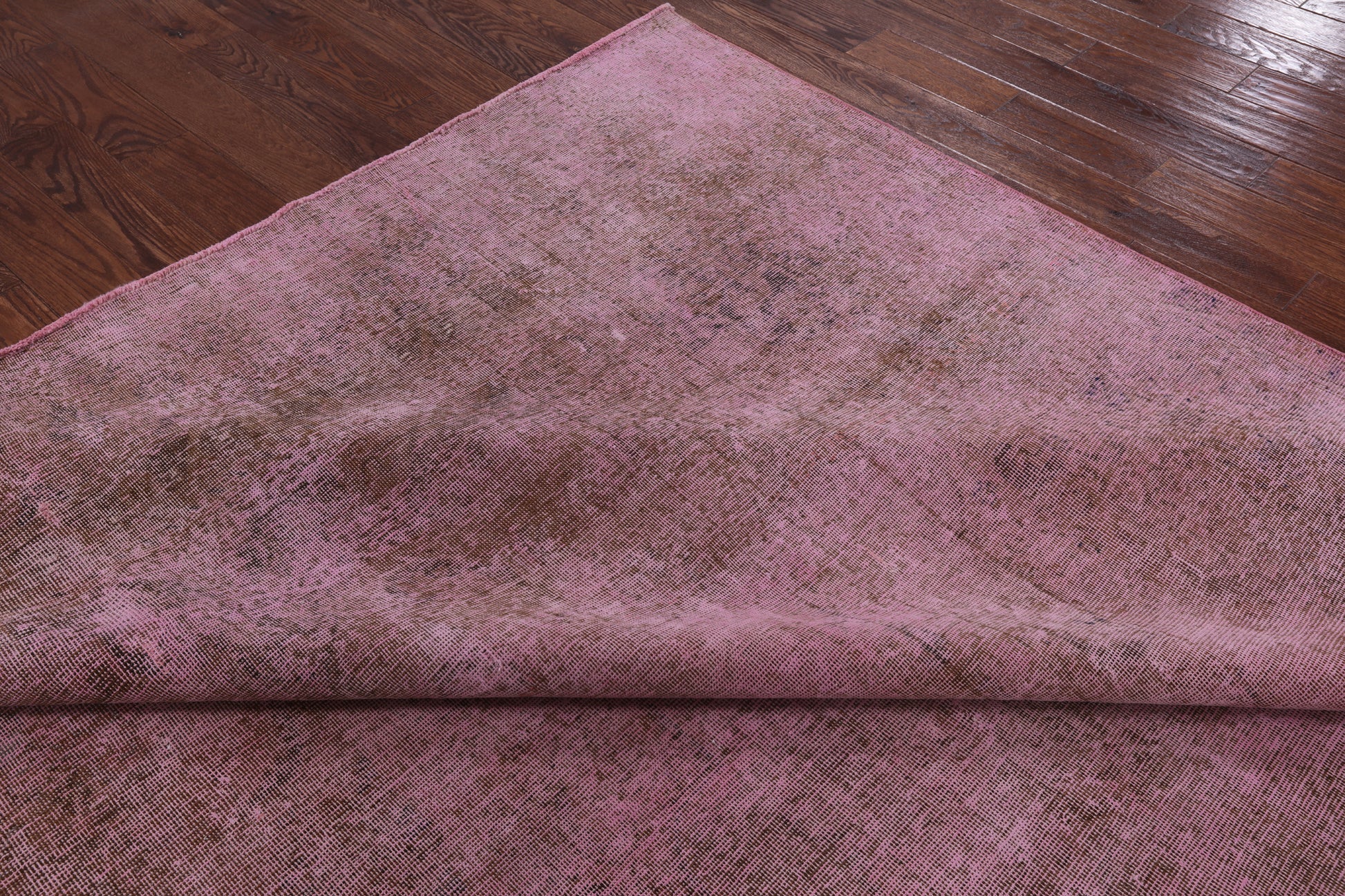 Pink Persian Overdyed Hand Knotted Wool Area Rug - 9' 3" X 12' 2" - Golden Nile