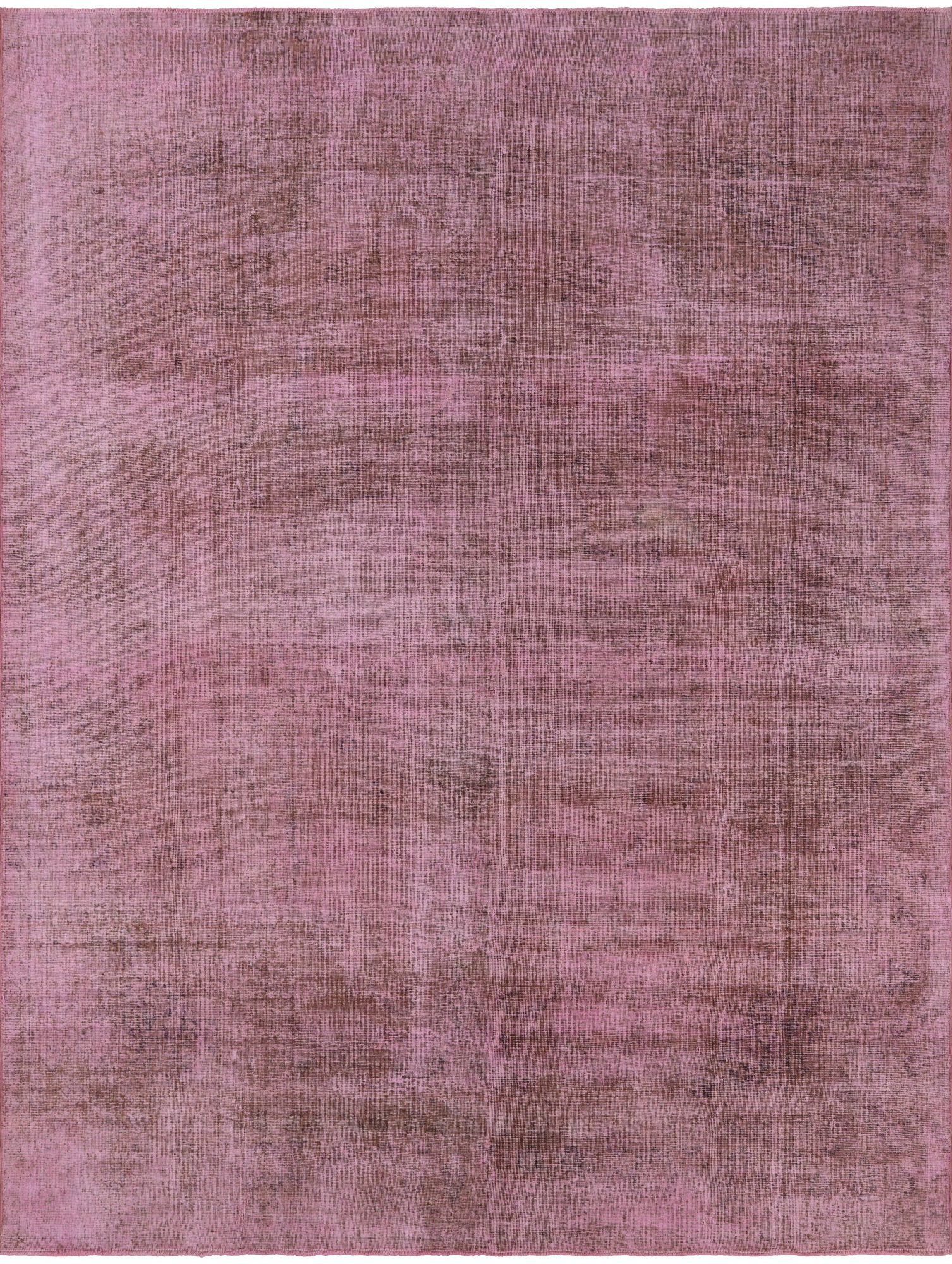 Pink Persian Overdyed Hand Knotted Wool Area Rug - 9' 3" X 12' 2" - Golden Nile