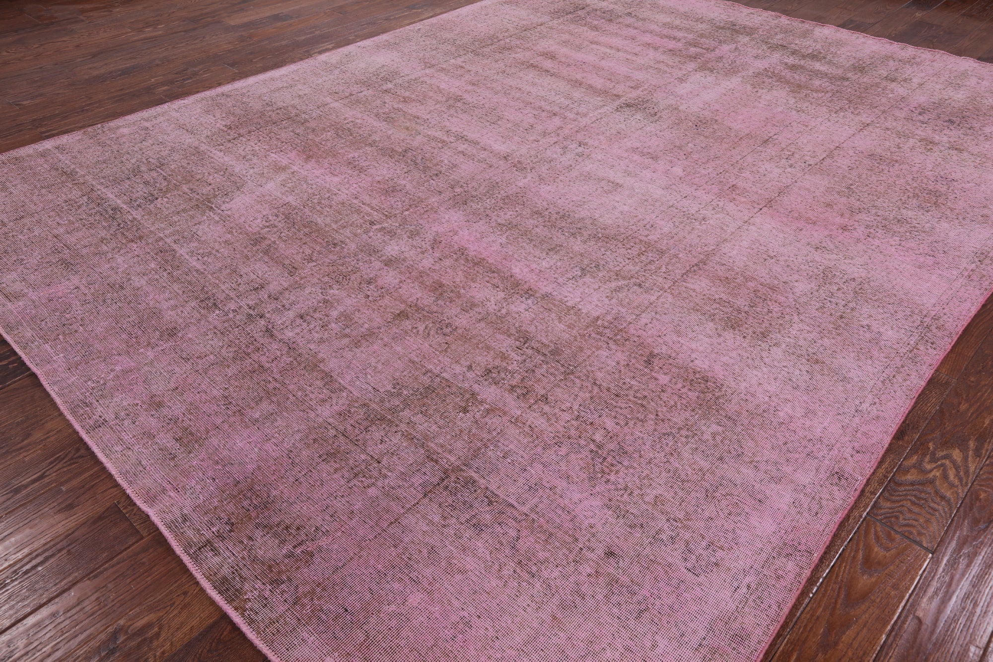Pink Persian Overdyed Hand Knotted Wool Area Rug - 9' 3" X 12' 2" - Golden Nile