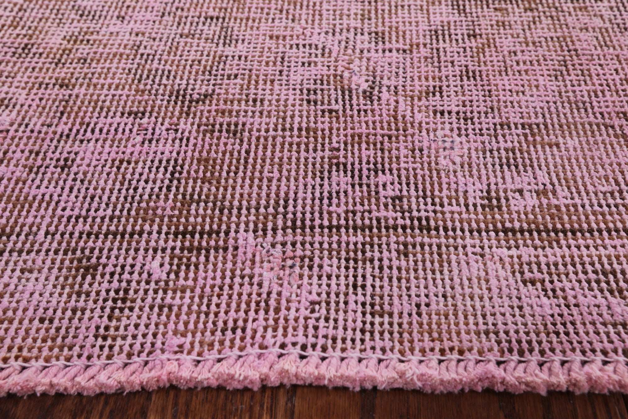 Pink Persian Overdyed Hand Knotted Wool Area Rug - 9' 3" X 12' 2" - Golden Nile