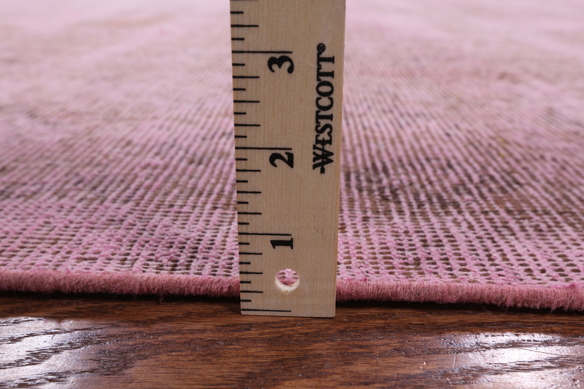 Pink Persian Overdyed Hand Knotted Wool Area Rug - 9' 3" X 12' 2" - Golden Nile