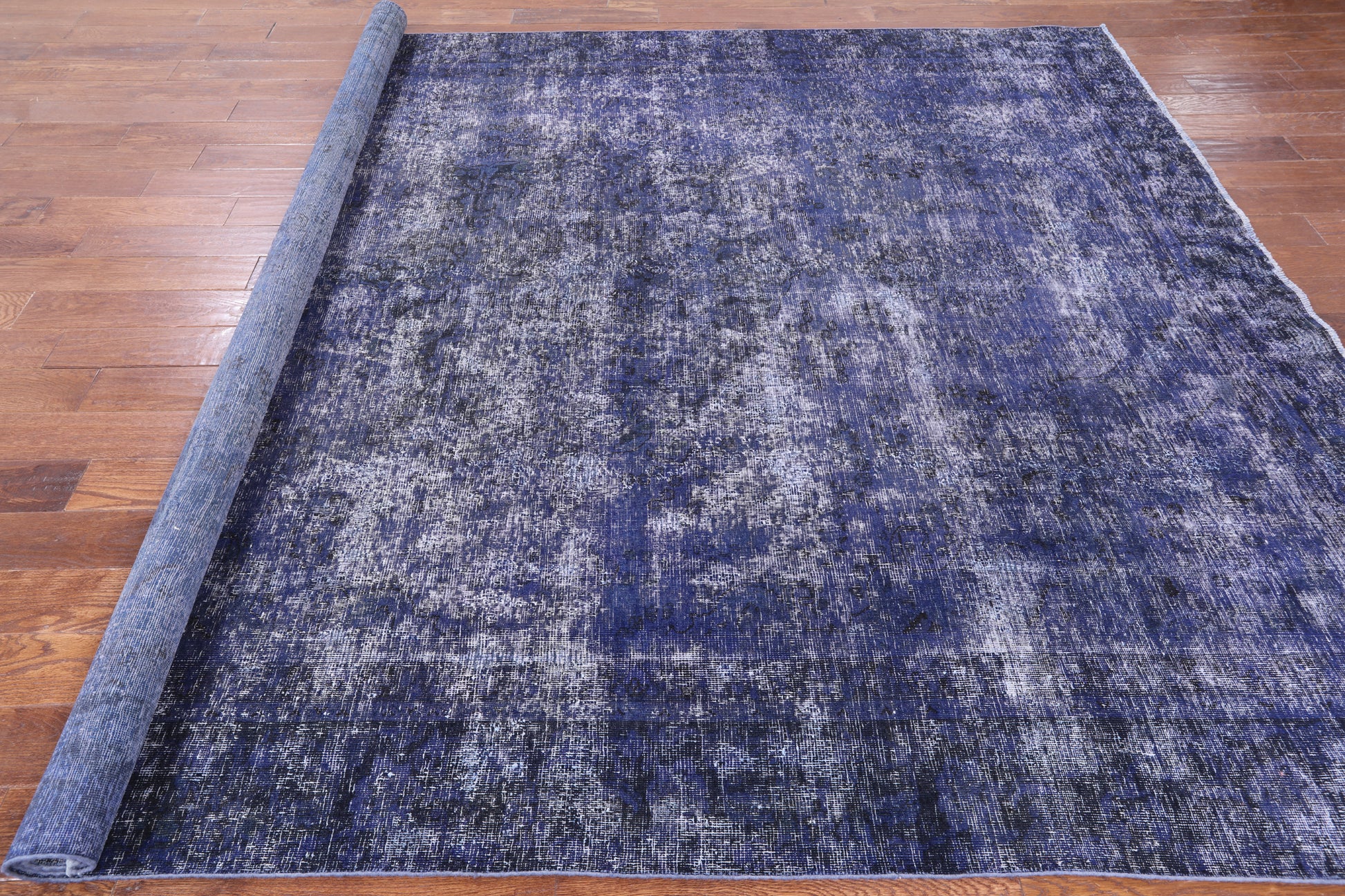 Persian Overdyed Handmade Wool Area Rug - 8' 9" X 11' 3" - Golden Nile