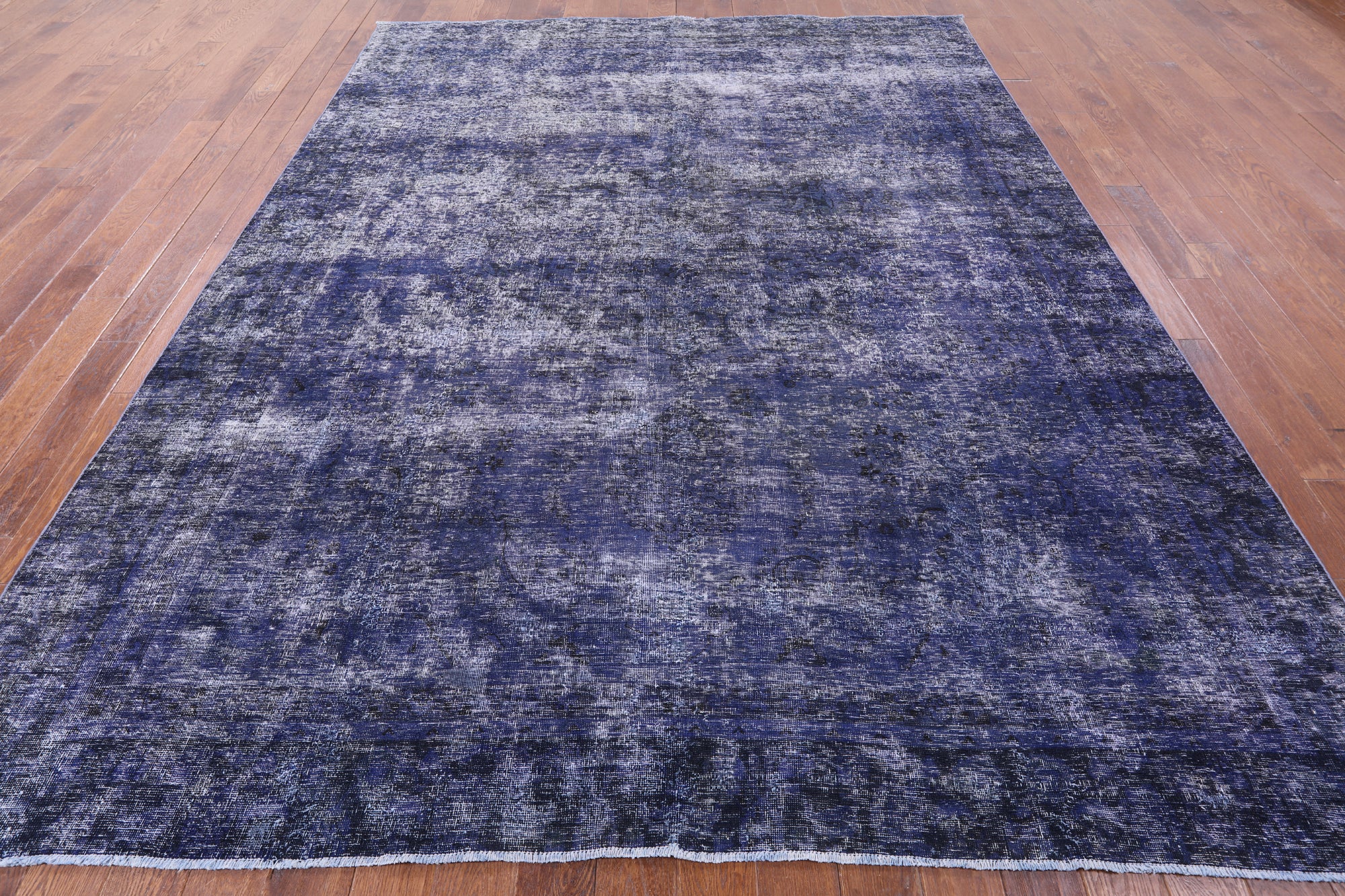 Persian Overdyed Handmade Wool Area Rug - 8' 9" X 11' 3" - Golden Nile