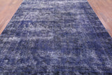 Persian Overdyed Handmade Wool Area Rug - 8' 9" X 11' 3" - Golden Nile