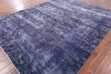Persian Overdyed Handmade Wool Area Rug - 8' 9" X 11' 3" - Golden Nile