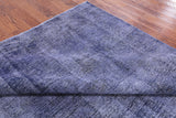 Persian Overdyed Hand Knotted Wool Area Rug - 8' 1" X 11' 1" - Golden Nile