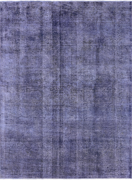 Persian Overdyed Hand Knotted Wool Area Rug - 8' 1" X 11' 1" - Golden Nile