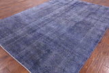 Persian Overdyed Hand Knotted Wool Area Rug - 8' 1" X 11' 1" - Golden Nile
