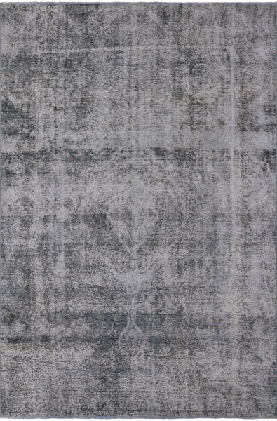 Persian Overdyed Hand Knotted Wool Area Rug - 7' 8" X 11' 2" - Golden Nile