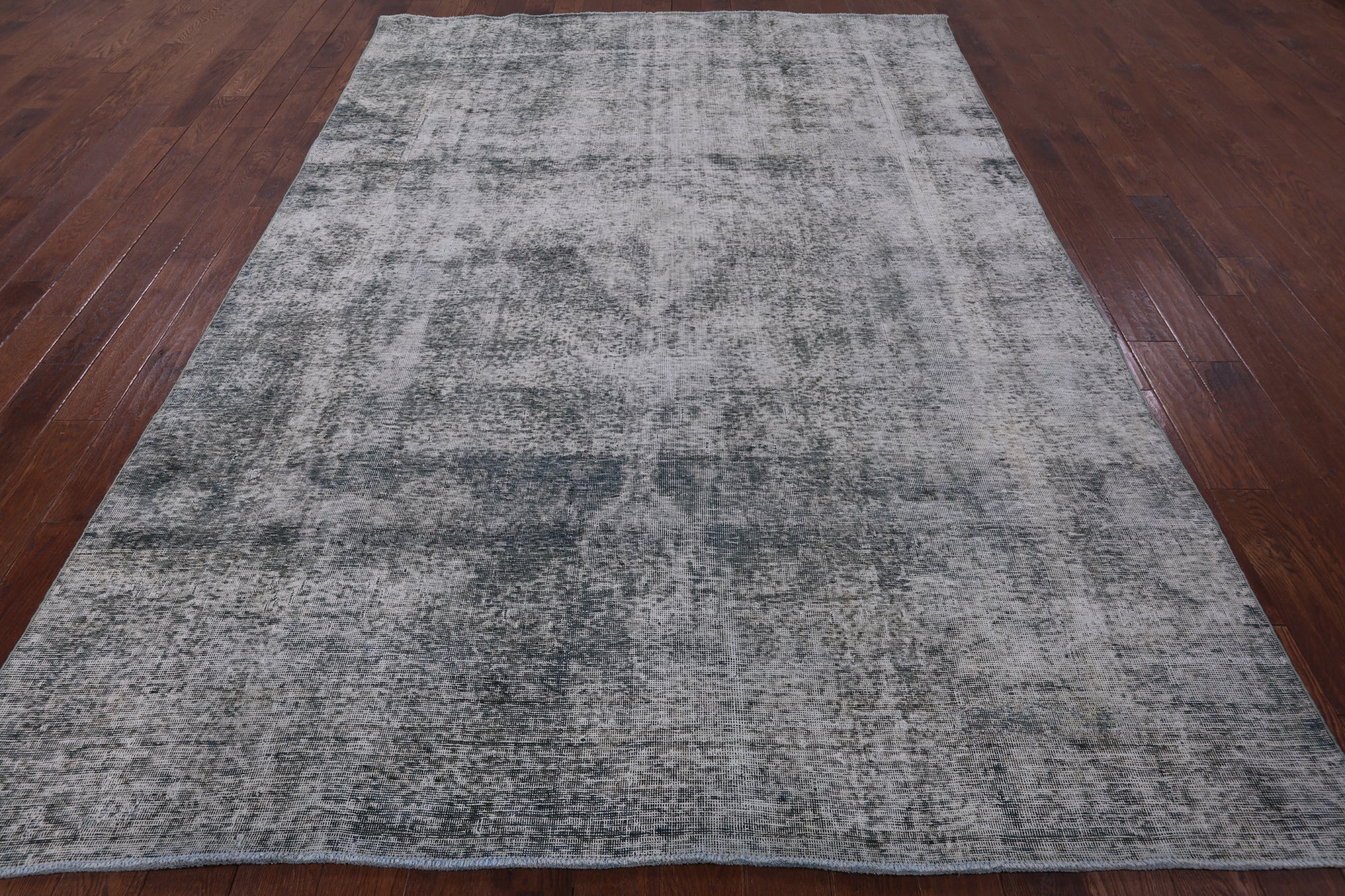 Persian Overdyed Hand Knotted Wool Area Rug - 7' 8" X 11' 2" - Golden Nile