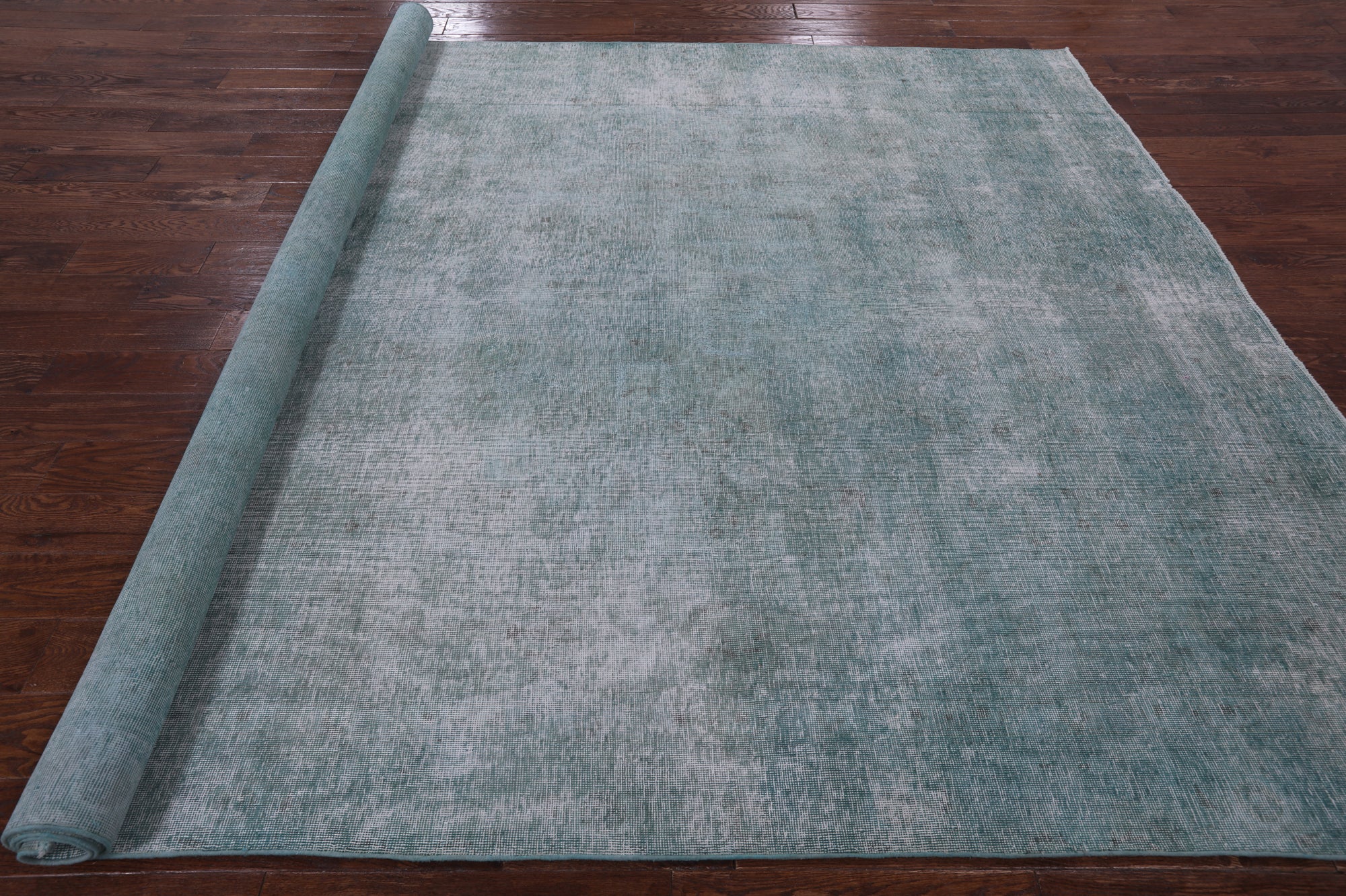 Persian Overdyed Hand Knotted Wool Area Rug - 8' 3" X 11' 3" - Golden Nile