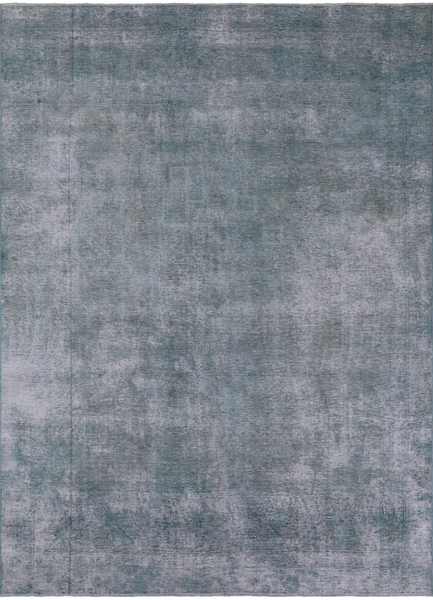 Persian Overdyed Hand Knotted Wool Area Rug - 8' 3" X 11' 3" - Golden Nile